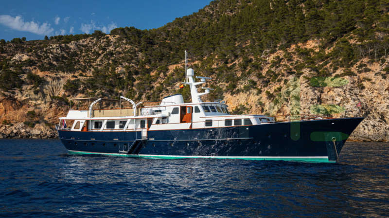 White Santa Maria yacht - 107' (32m) Feadship offered by LIME Yachts and Brokerage of Ft Lauderdale, Florida.