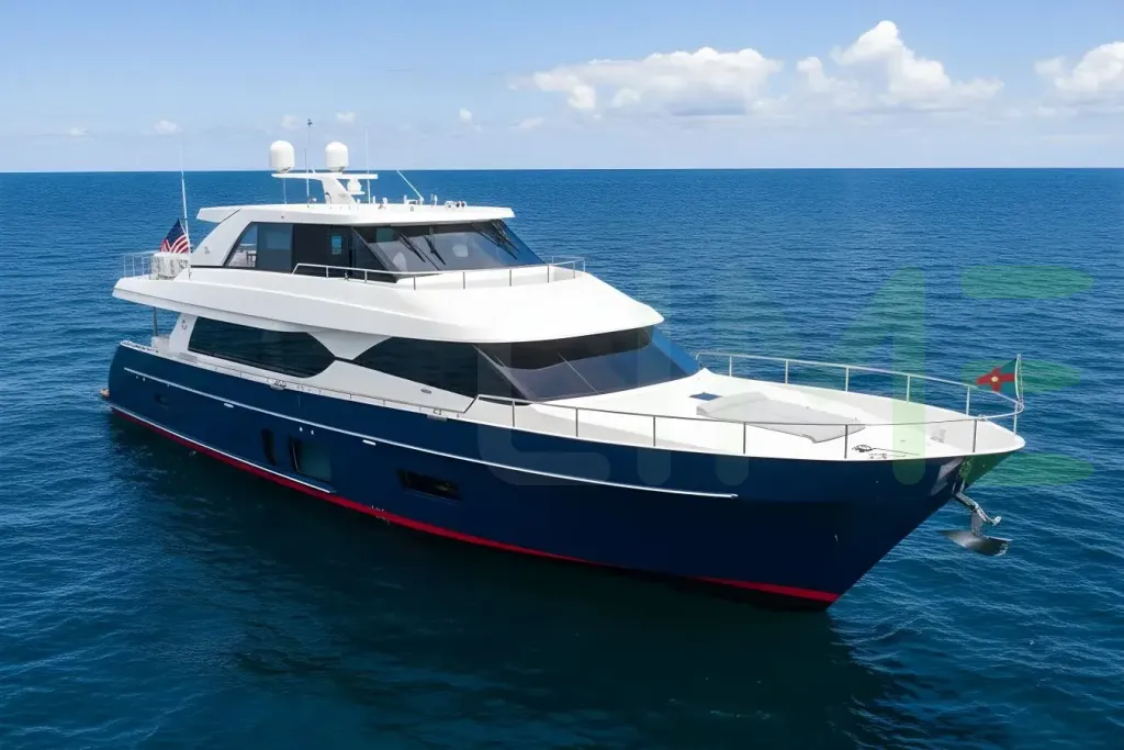 White Sapphire Star yacht for sale and price, showing the details and features of the interior and exterior available for purchase from LIME Yachts and Brokerage located in Fort Lauderdale Florida.