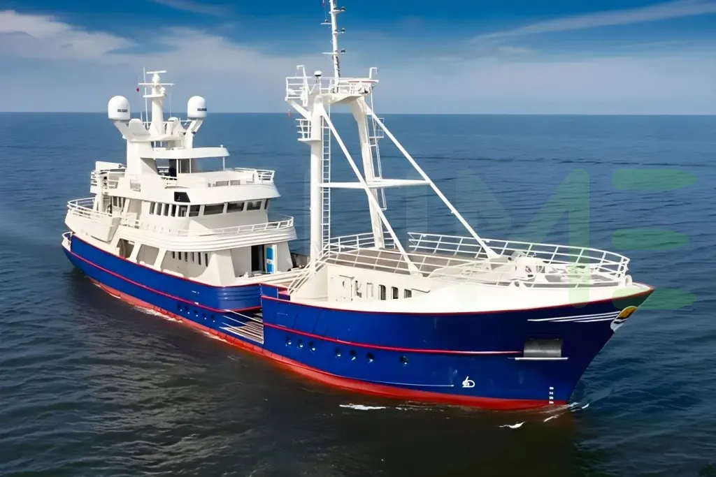 White Scintilla Maris yacht for sale and price, showing the details and features of the interior and exterior available for purchase from LIME Yachts and Brokerage located in Fort Lauderdale Florida.