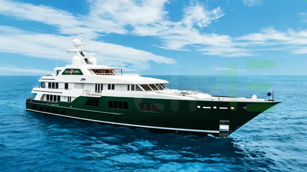 White Sea Owl yacht for charter and price, located in Mediterranean; Croatia; Greece; Monaco; Montenegro; Caribbean; Antigua; Bahamas; Saint Martin; St Barts offered for rent by LIME Yachts and Brokerage located in Fort Lauderdale Florida.