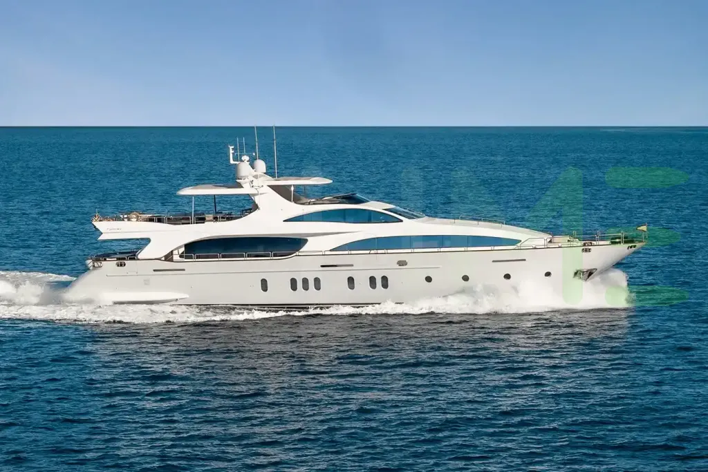 White Serendipity yacht - 2026 guide with the owner of the world's 3985th largest yacht, the 34th largest yacht built by superyacht builder Azimut, based in Italy.