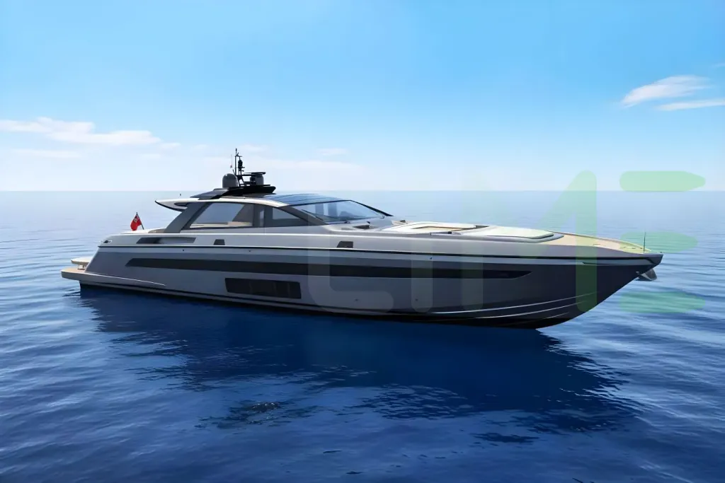 White Sexy Me yacht for sale and price, showing the details and features of the interior and exterior available for purchase from LIME Yachts and Brokerage located in Fort Lauderdale Florida.