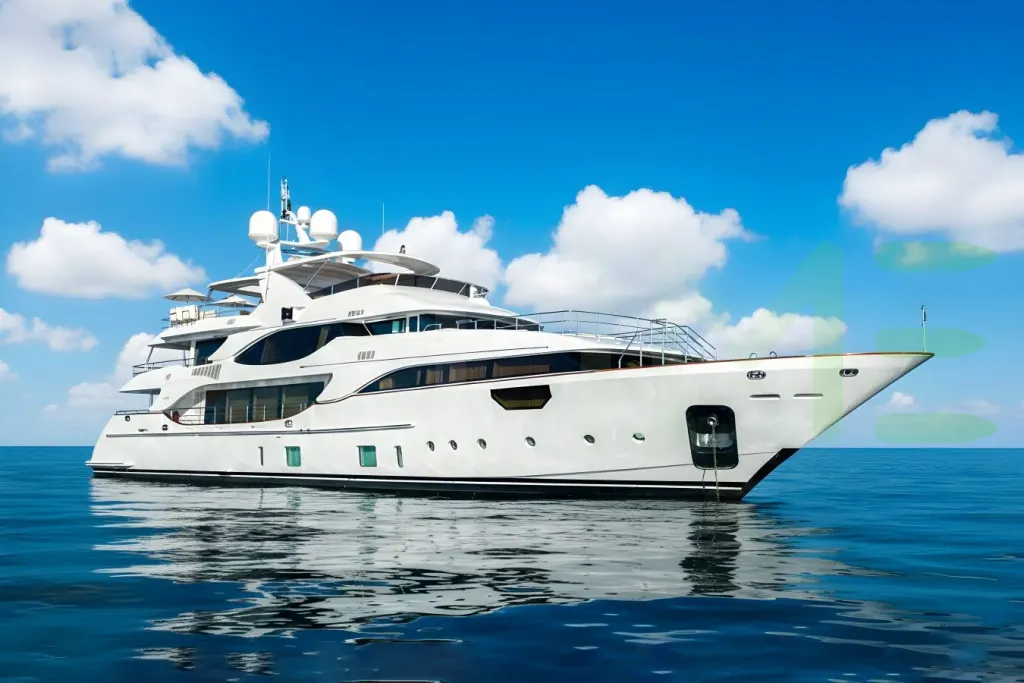 White Skyler yacht - 137' (41m) Benetti offered by LIME Yachts and Brokerage of Ft Lauderdale, Florida.