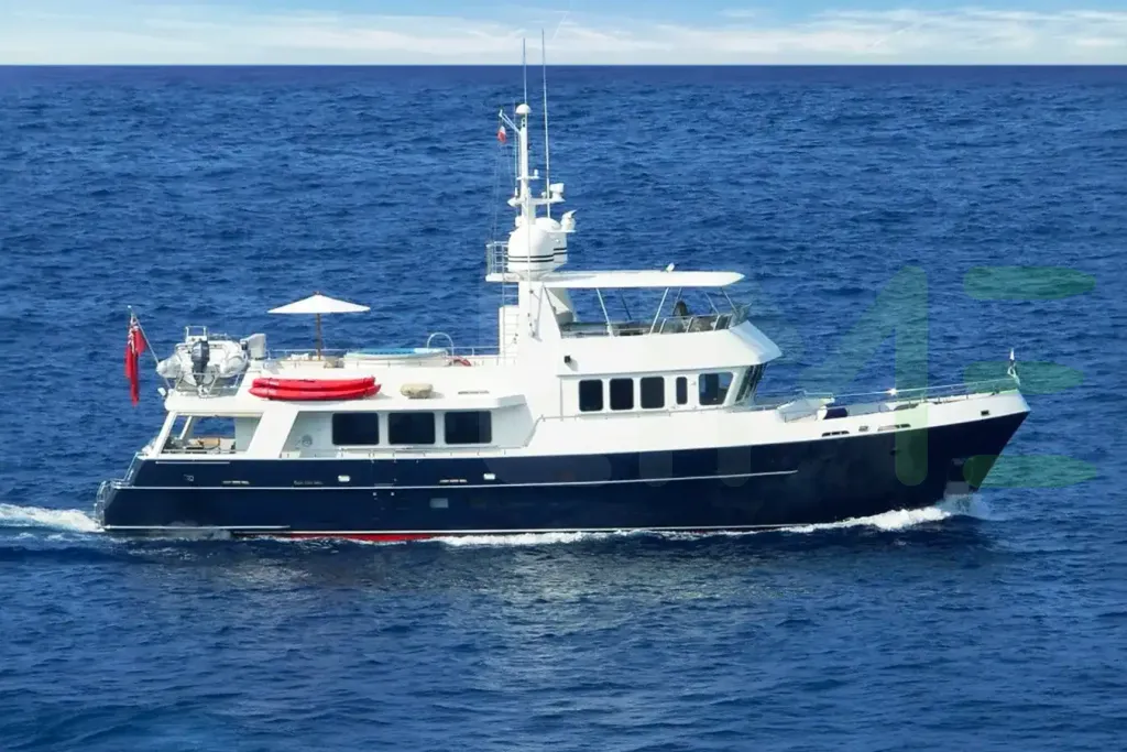 White Slow Poke yacht - 2026 guide with the owner of the world's 8782nd largest yacht, the 3rd largest yacht built by superyacht builder Kuipers Woudsend, based in Netherlands.