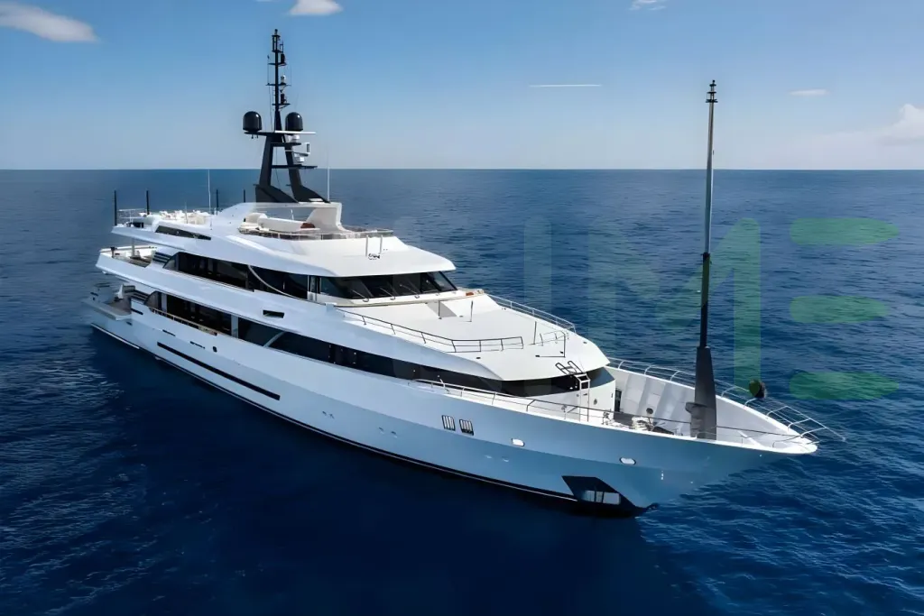 White Solafide yacht for sale and price, showing the details and features of the interior and exterior available for purchase from LIME Yachts and Brokerage located in Fort Lauderdale Florida.