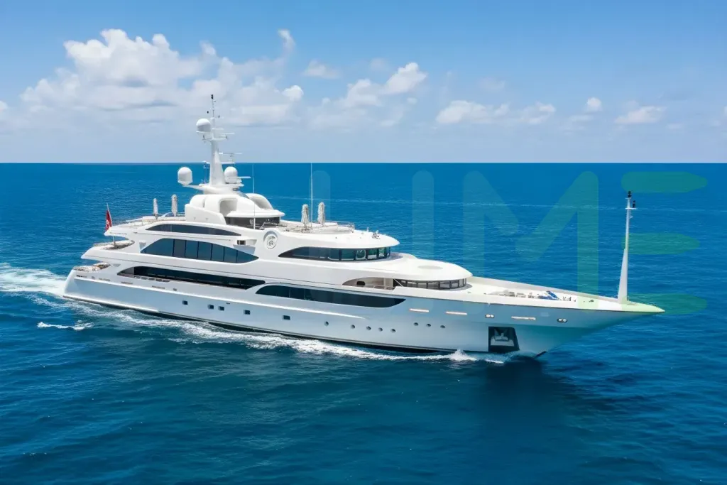 White Sorrento yacht for sale and price, showing the details and features of the interior and exterior available for purchase from LIME Yachts and Brokerage located in Fort Lauderdale Florida.