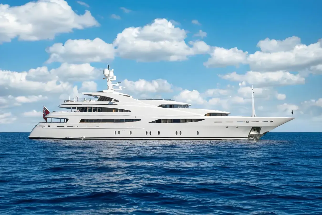 St. David yacht, a 196 ft Benetti Yachts luxury superyacht underway, 60 meters, built in 2008, 2025.