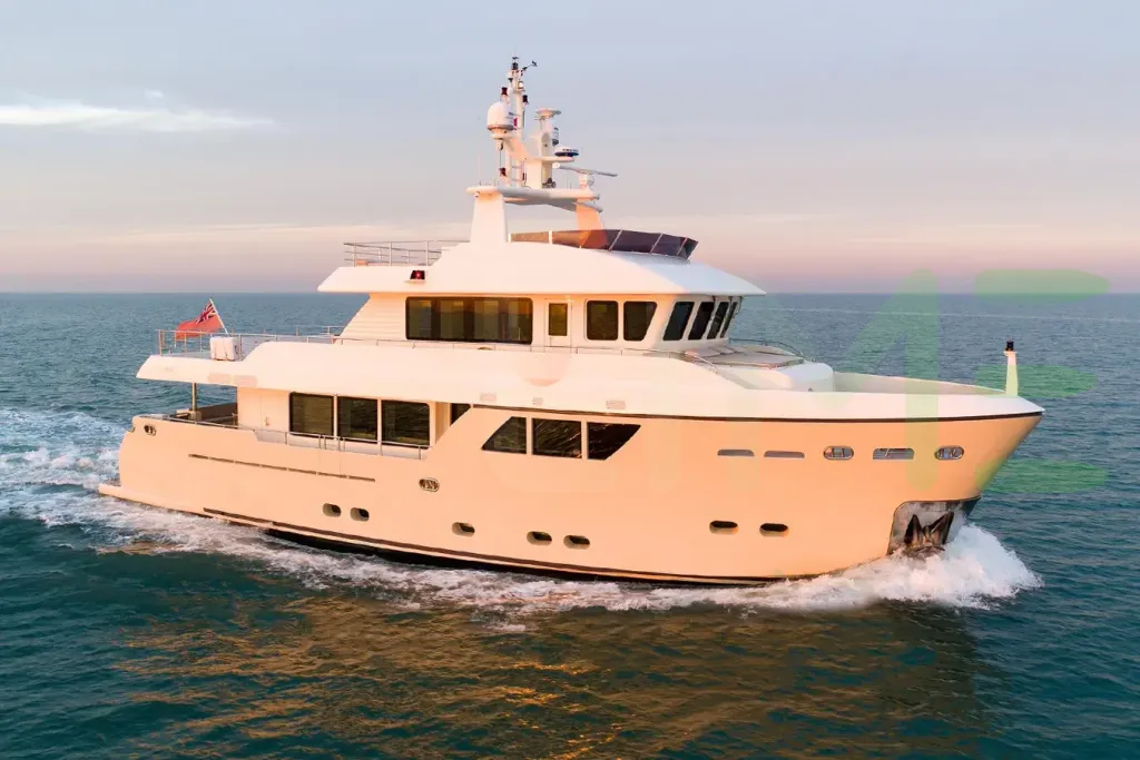 White Stella del Nord yacht - 85' (26m) CdM offered by LIME Yachts and Brokerage of Ft Lauderdale, Florida.