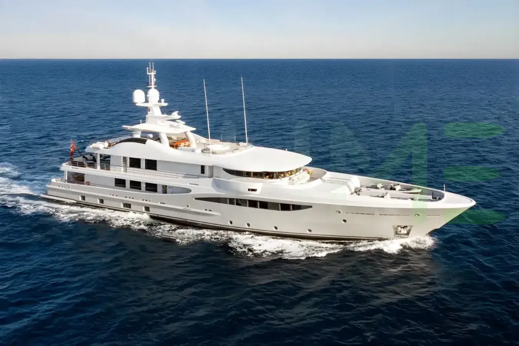 White Sweet Maryi yacht - 171' (52m) Amels offered by LIME Yachts and Brokerage of Ft Lauderdale, Florida.