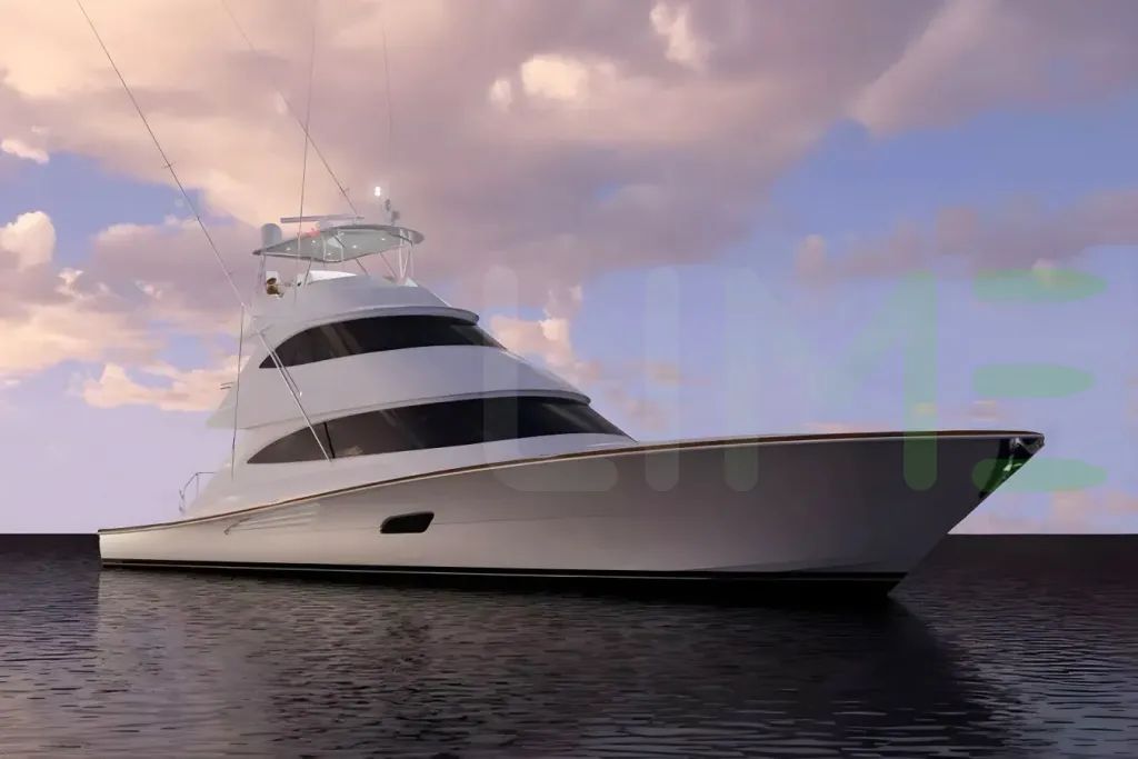 White Sweetums yacht - 93' (28m) Viking offered by LIME Yachts and Brokerage of Ft Lauderdale, Florida.