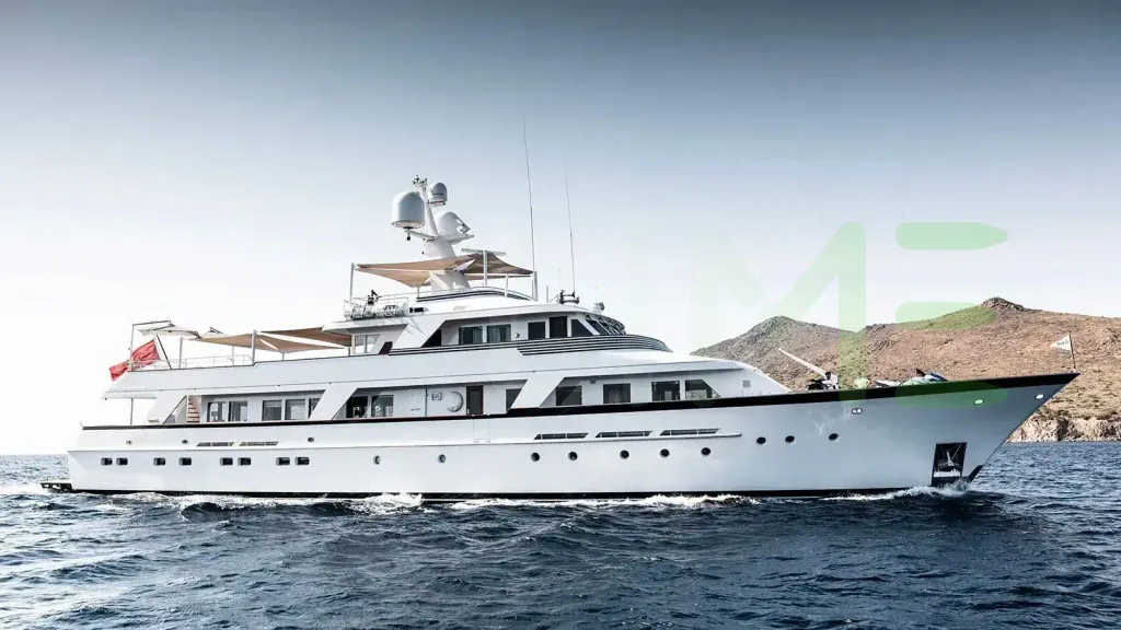 White Synthesis 66 yacht for sale and price, showing the details and features of the interior and exterior available for purchase from LIME Yachts and Brokerage located in Fort Lauderdale Florida.