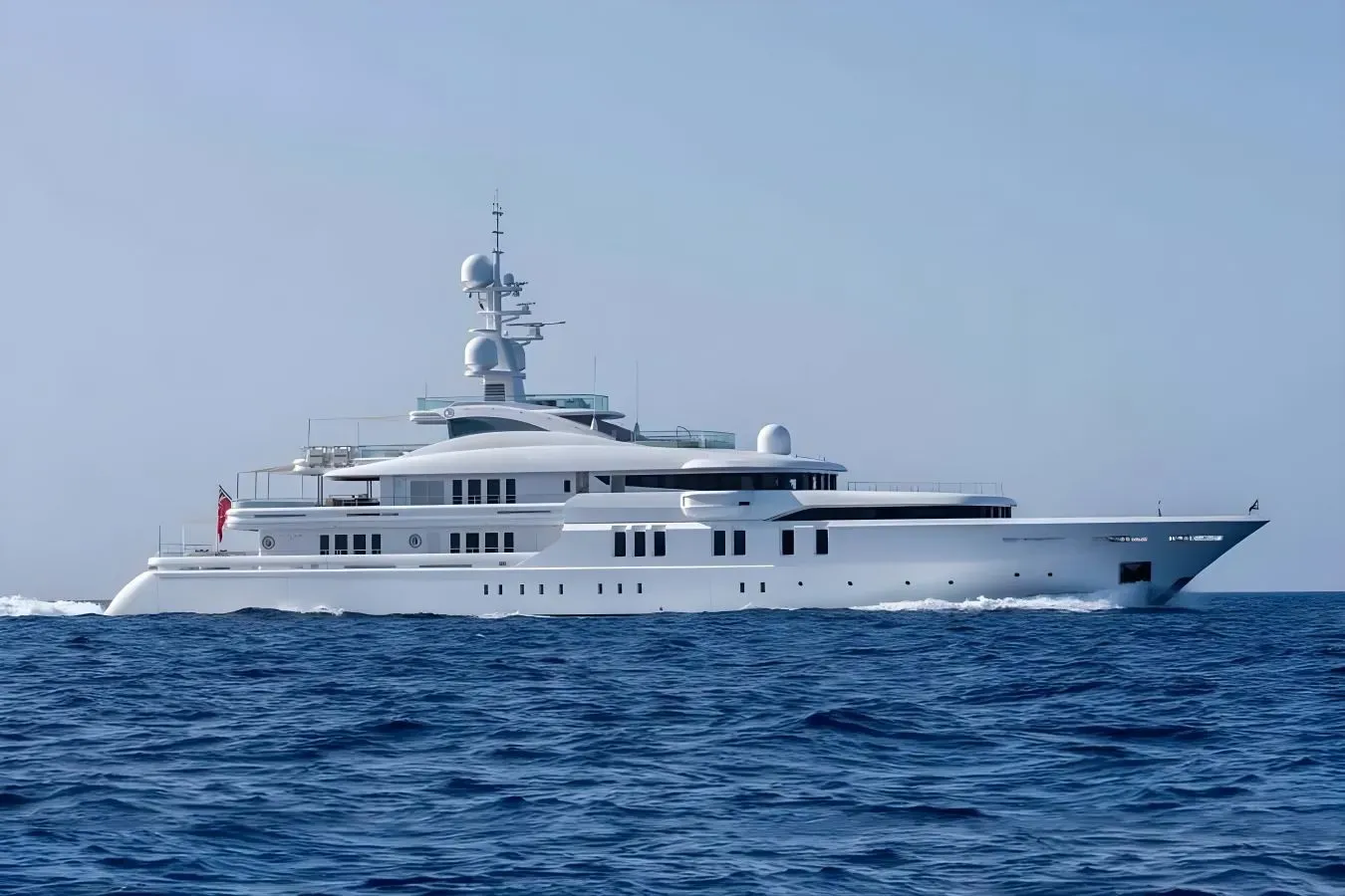 Talisman C yacht, a 231 ft Turquoise luxury superyacht underway, 70.54 meters, built in 2011, 2020.