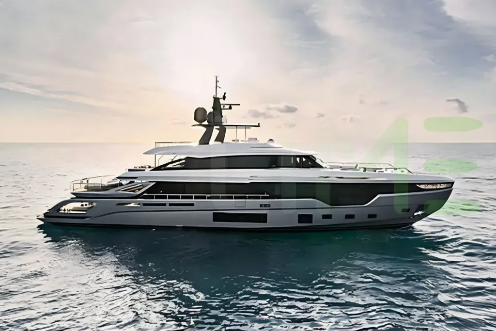 White Tamanya yacht for sale and price, showing the details and features of the interior and exterior available for purchase from LIME Yachts and Brokerage located in Fort Lauderdale Florida.