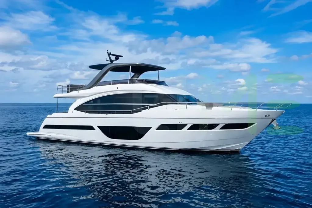 White Tarheel yacht for sale and price, showing the details and features of the interior and exterior available for purchase from LIME Yachts and Brokerage located in Fort Lauderdale Florida.
