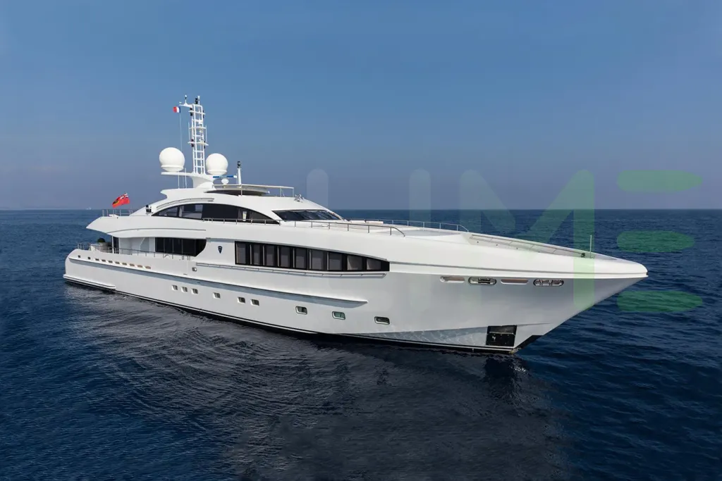 White Taurica yacht - 2026 guide with the owner of the world's 2632nd largest yacht, the 96th largest yacht built by superyacht builder Heesen, based in Netherlands.