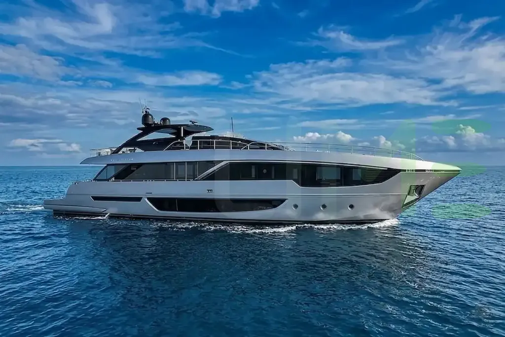 White Three Graces yacht for sale and price, showing the details and features of the interior and exterior available for purchase from LIME Yachts and Brokerage located in Fort Lauderdale Florida.