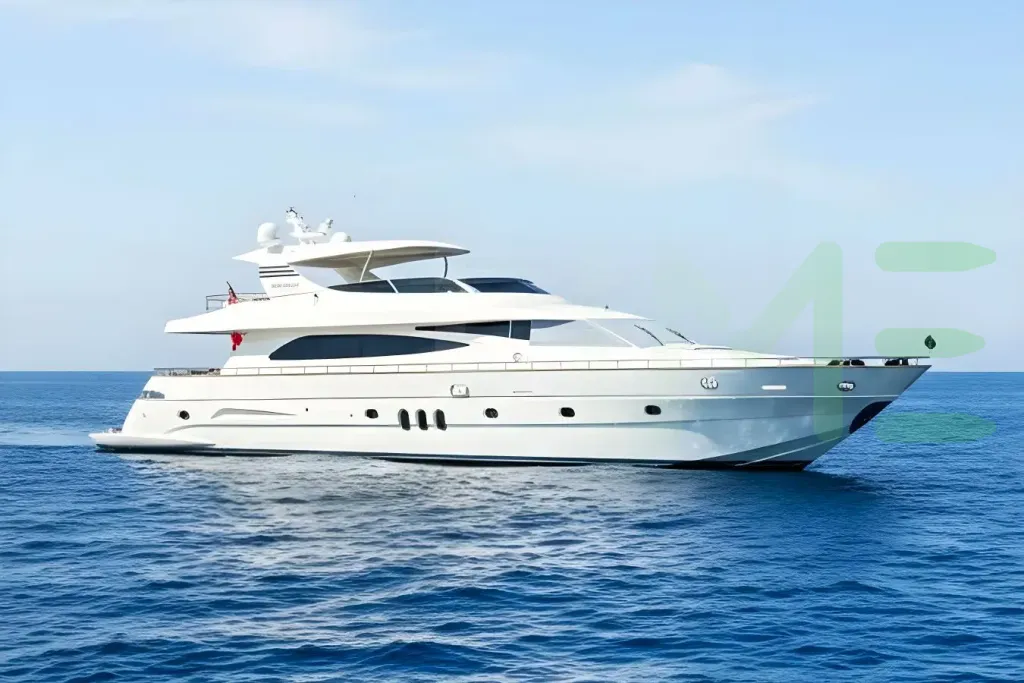 White Timeout Together yacht - 2026 guide with the owner of the world's 10265th largest yacht, the 43rd largest yacht built by superyacht builder Canados, based in Italy.