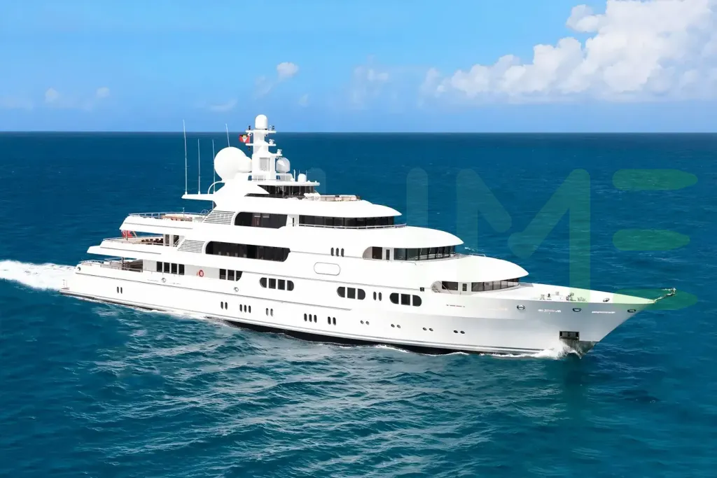 White Titania yacht for charter and price, located in Mediterranean; Croatia; France; Italy; Monaco; Montenegro; Turkey; Caribbean; Antigua; Bahamas; Saint Martin; St Barts offered for rent by LIME Yachts and Brokerage located in Fort Lauderdale Florida.