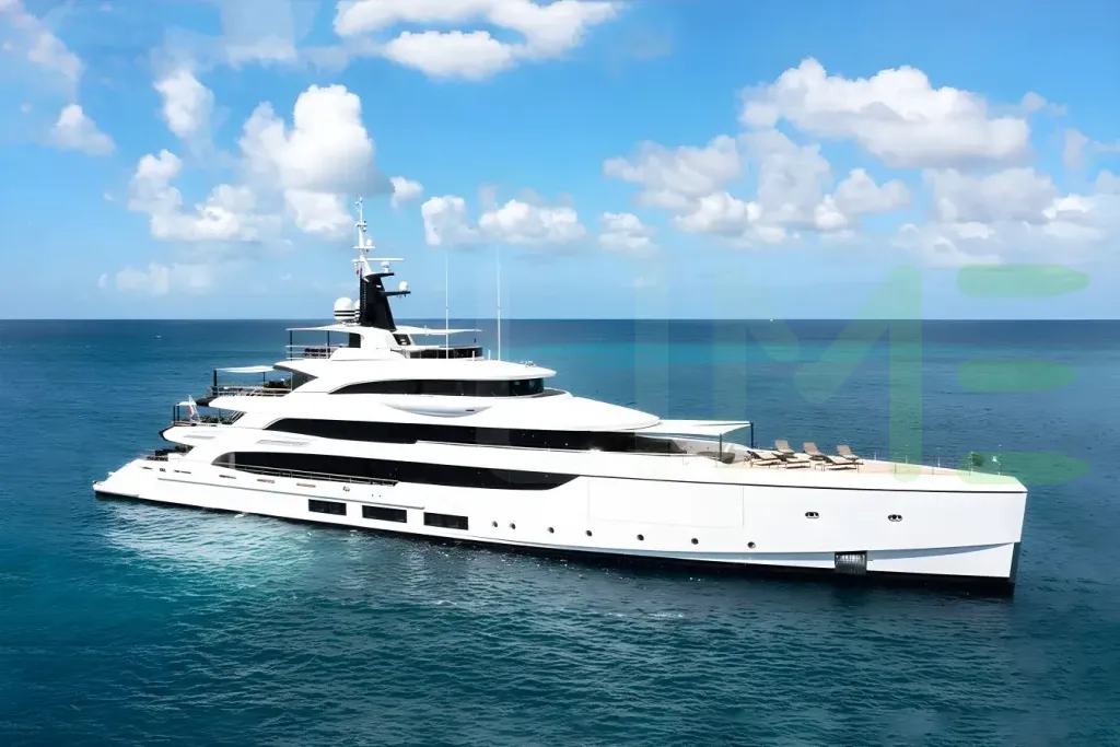 White Triumph yacht for sale and price, showing the details and features of the interior and exterior available for purchase from LIME Yachts and Brokerage located in Fort Lauderdale Florida.