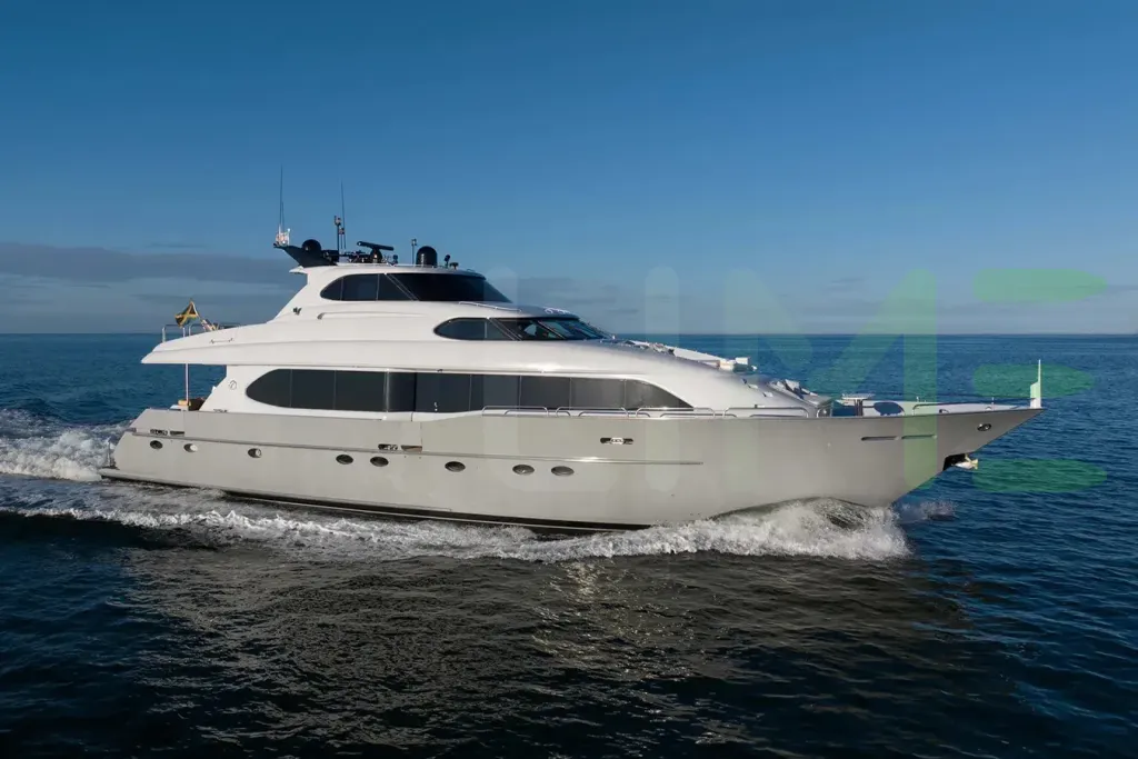 White Tryst yacht for sale and price, showing the details and features of the interior and exterior available for purchase from LIME Yachts and Brokerage located in Fort Lauderdale Florida.