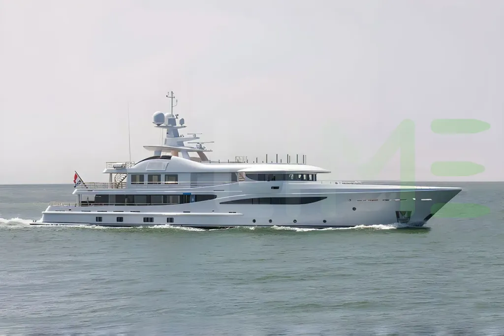 White Vega yacht - 180' (55m) Amels offered by LIME Yachts and Brokerage of Ft Lauderdale, Florida.