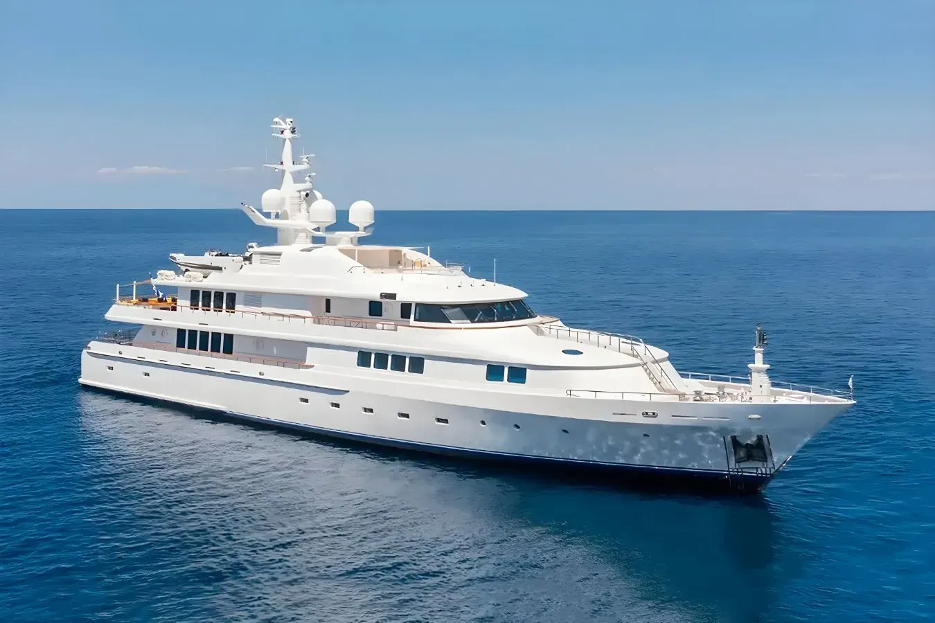 Vera yacht, a 170 ft Abeking - A&R luxury superyacht underway, 52.09 meters, built in 1999, 2024.