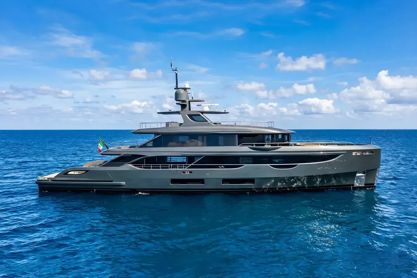 Vicious Rumour III yacht, a 133 ft Benetti Yachts luxury superyacht underway, 40.8 meters, built in 2022.