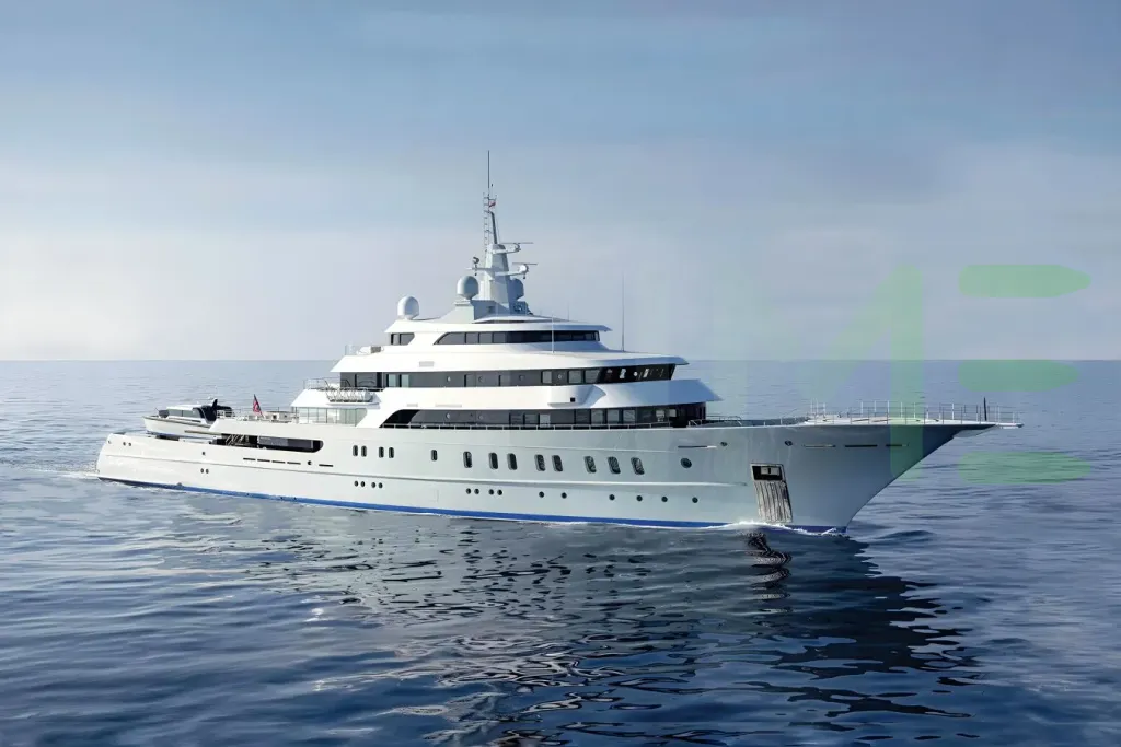 White Victorious yacht for sale and price, showing the details and features of the interior and exterior available for purchase from LIME Yachts and Brokerage located in Fort Lauderdale Florida.