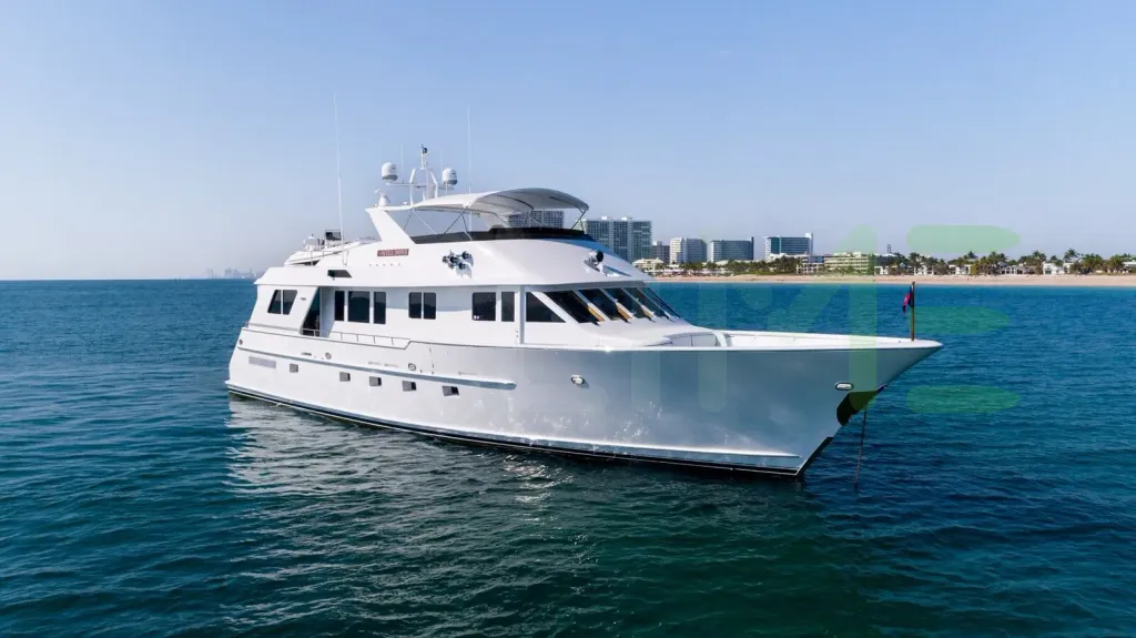 White Well Done yacht for charter and price offered for rent by LIME Yachts and Brokerage located in Fort Lauderdale Florida.