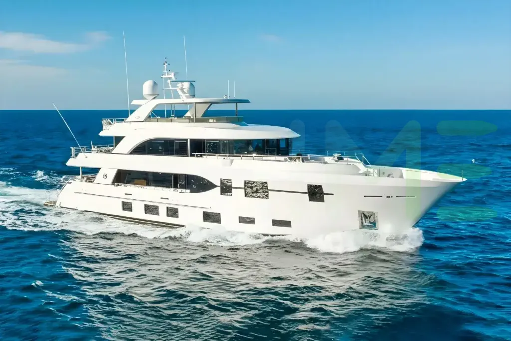 White Wreckless yacht for sale and price, showing the details and features of the interior and exterior available for purchase from LIME Yachts and Brokerage located in Fort Lauderdale Florida.