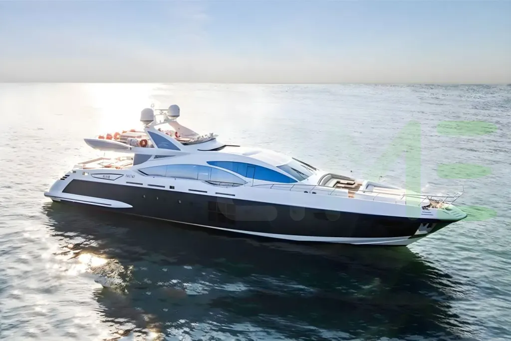 White Yuzhou yacht - 120' (36m) Azimut offered by LIME Yachts and Brokerage of Ft Lauderdale, Florida.