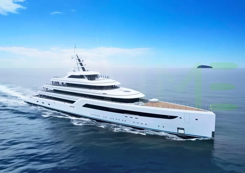 White Zen yacht for sale and price, showing the details and features of the interior and exterior available for purchase from LIME Yachts and Brokerage located in Fort Lauderdale Florida.