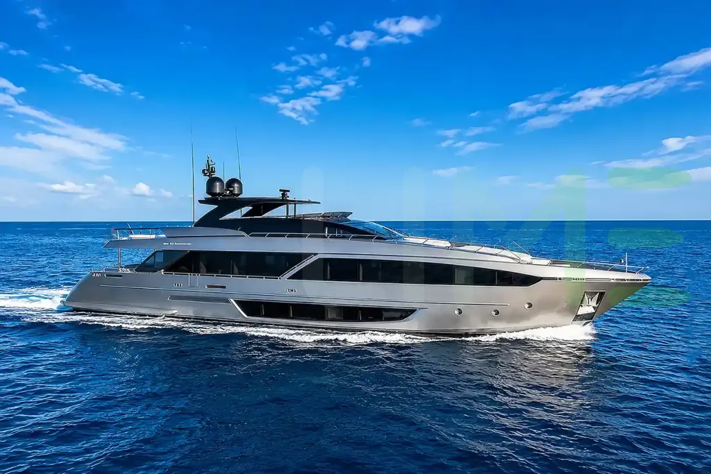 White Zeta yacht for sale and price, showing the details and features of the interior and exterior available for purchase from LIME Yachts and Brokerage located in Fort Lauderdale Florida.